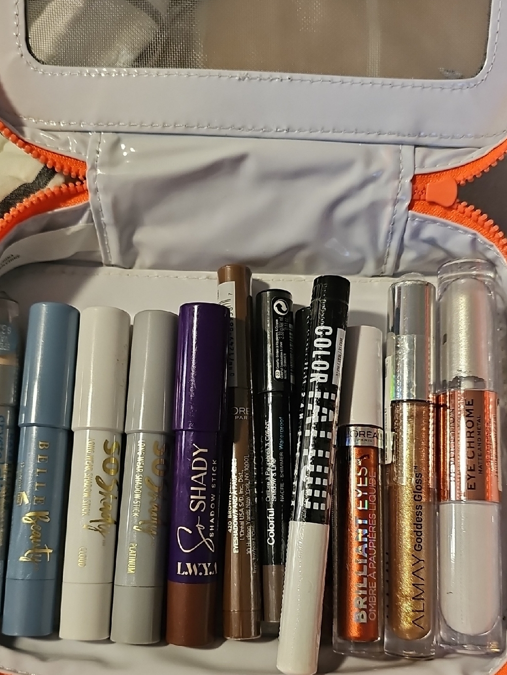 BUNDLE Of Eyeshadow Sticks (New) With Bag